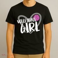 Volleyball For Teen Girls  Love Volleyball T-Shirt thumb 3