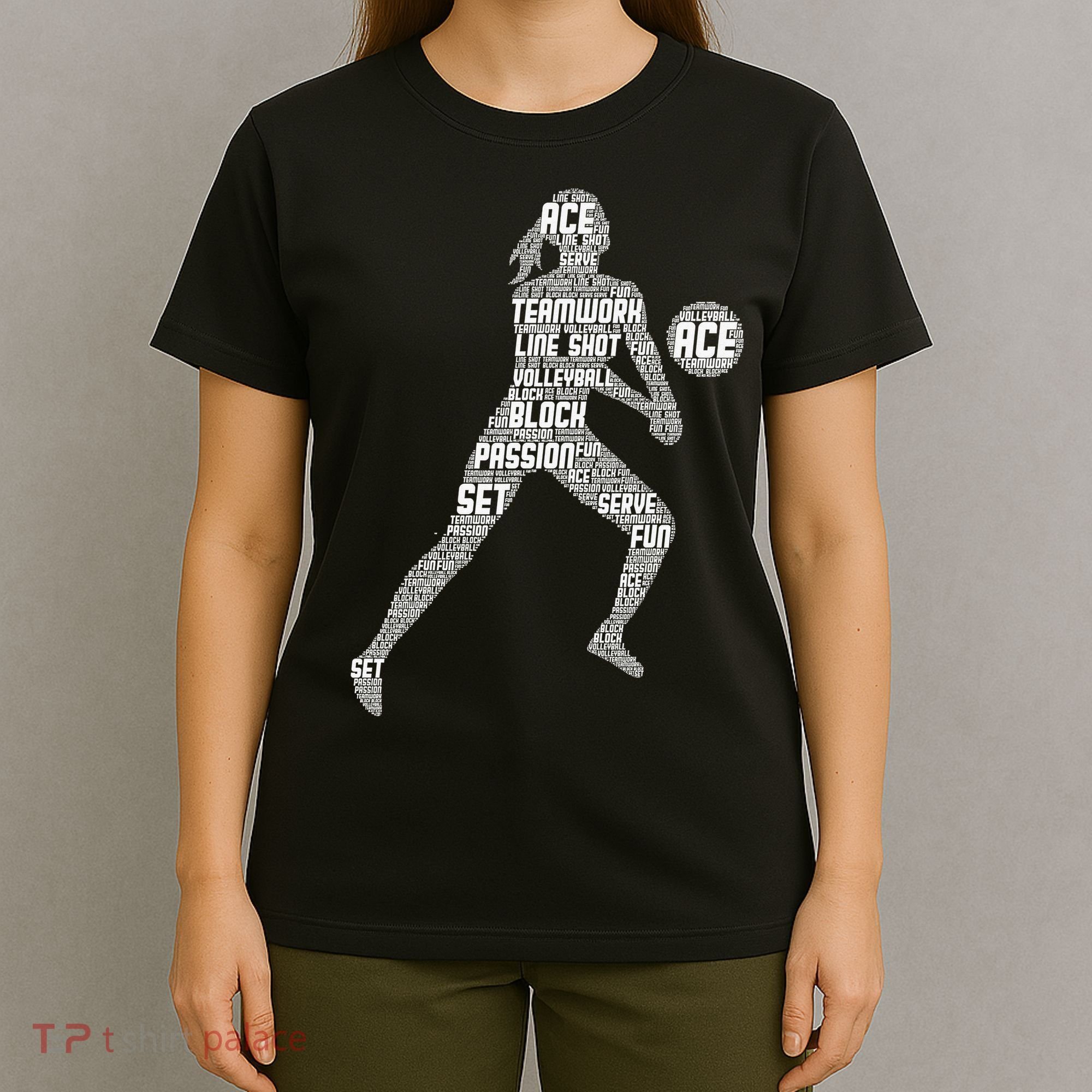 Volleyball For Teen Girls  Love Volleyball T-Shirt