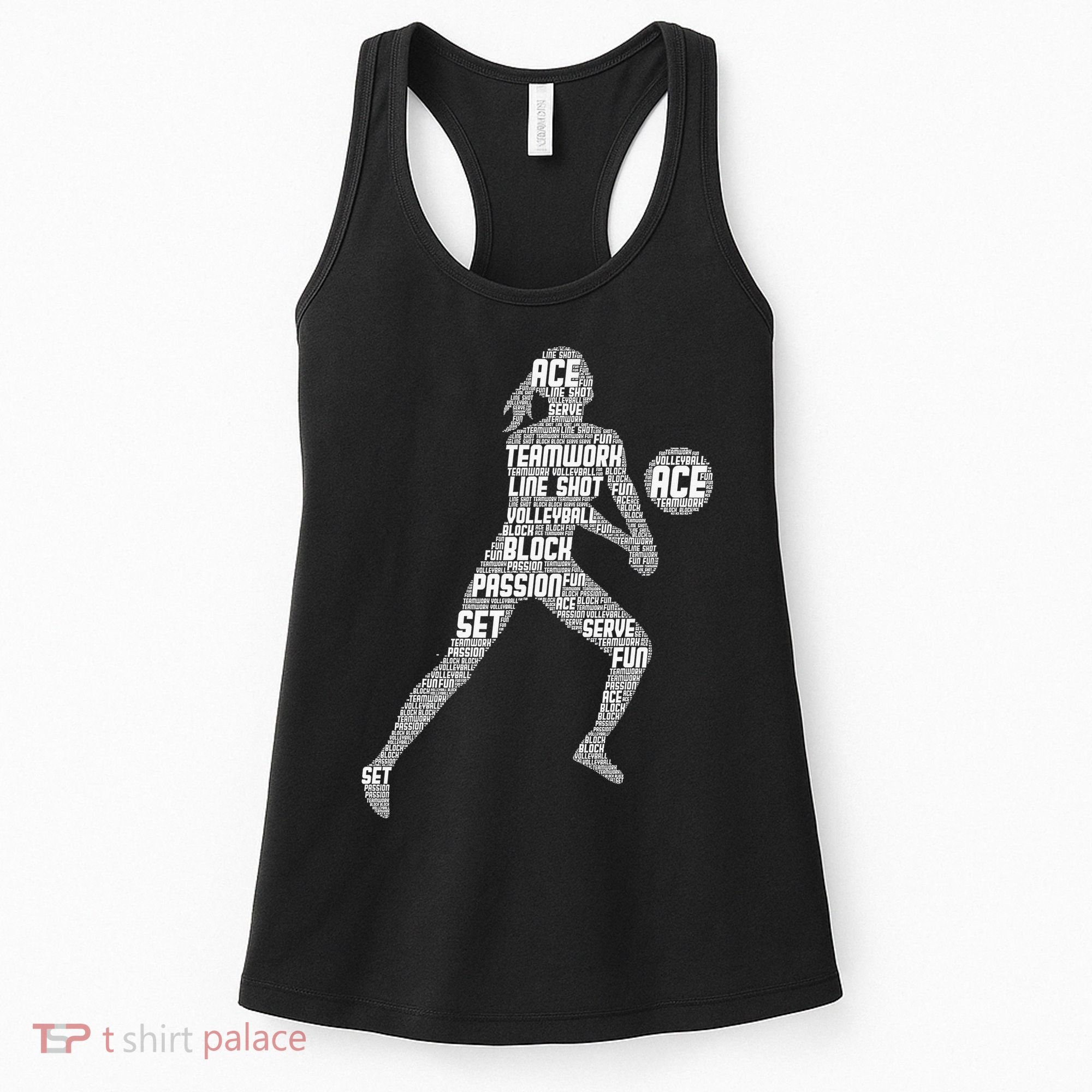 Volleyball For Teen Girls  Love Volleyball Women's Tank Top