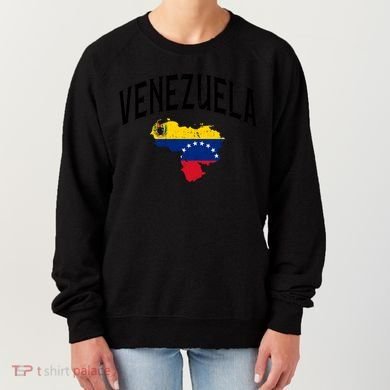 Venezuela Flag Throwback Sports Gift Women's Sweatshirt