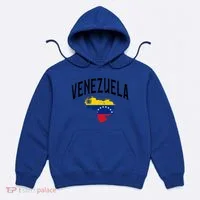 Venezuela Flag Throwback Sports Gift Hoodie thumb 0