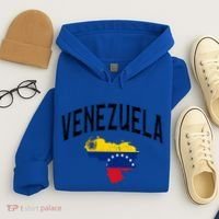Venezuela Flag Throwback Sports Gift Hoodie thumb 4