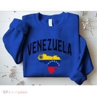 Venezuela Flag Throwback Sports Gift Sweatshirt thumb 2