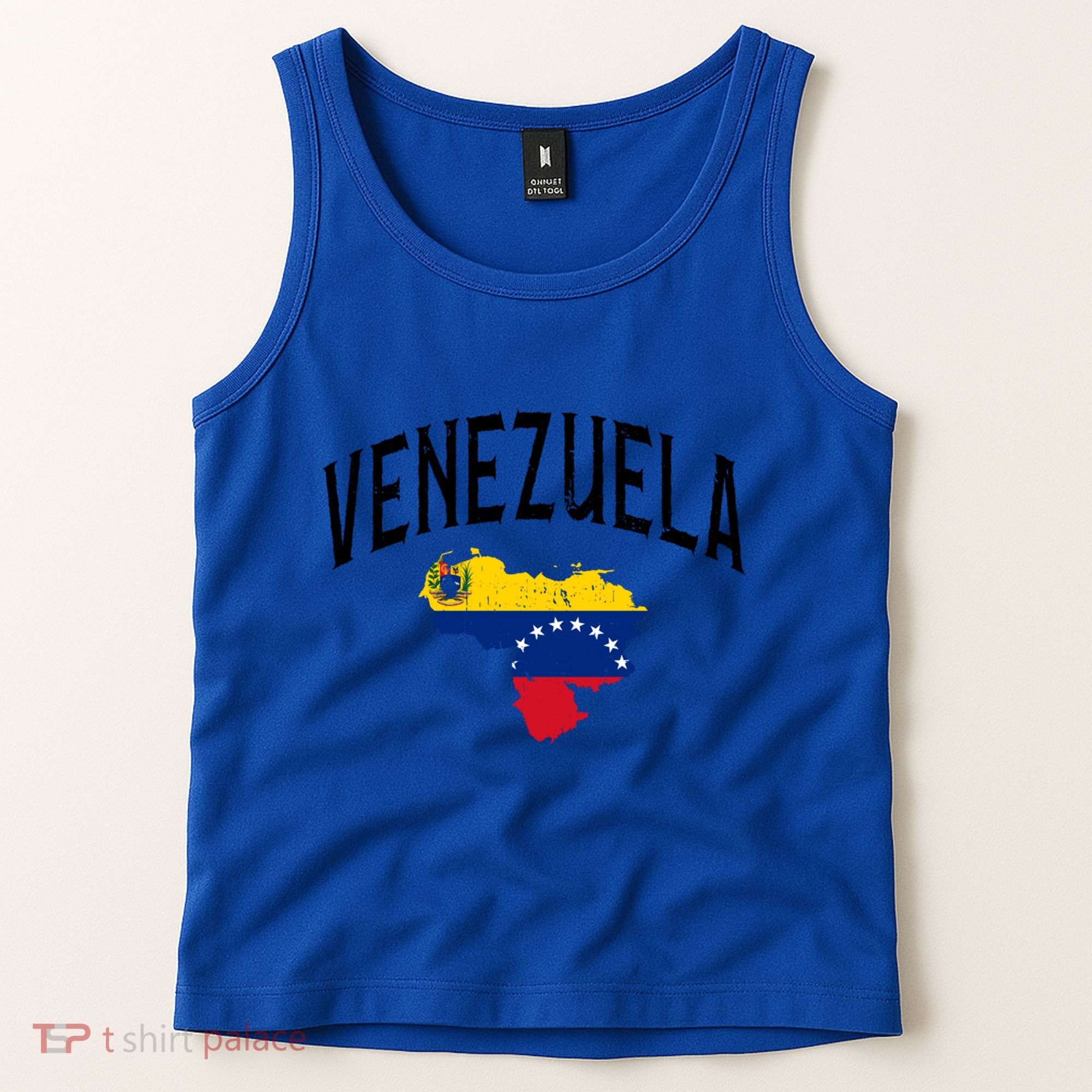 Venezuela Flag Throwback Sports Gift Tank Top