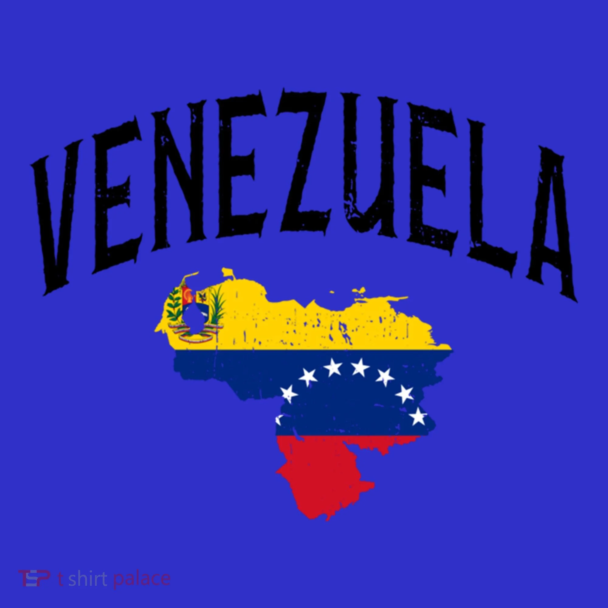 Venezuela Flag Throwback Sports Gift Tank Top