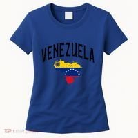 Venezuela Flag Throwback Sports Gift Women's T-Shirt thumb 0