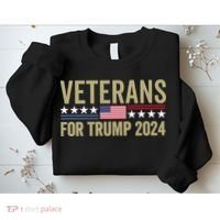 Veterans For Trump 2024 Sweatshirt thumb 2