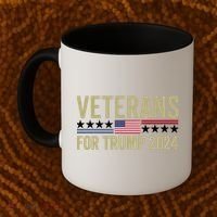 Veterans For Trump 2024 Coffee Mug thumb 2