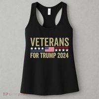 Veterans For Trump 2024 Women's Tank Top thumb 3