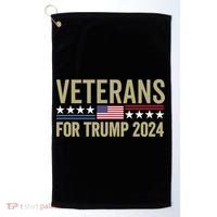 Veterans For Trump 2024 Golf Towel thumb 0