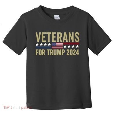 Veterans For Trump 2024 Toddler T-Shirt