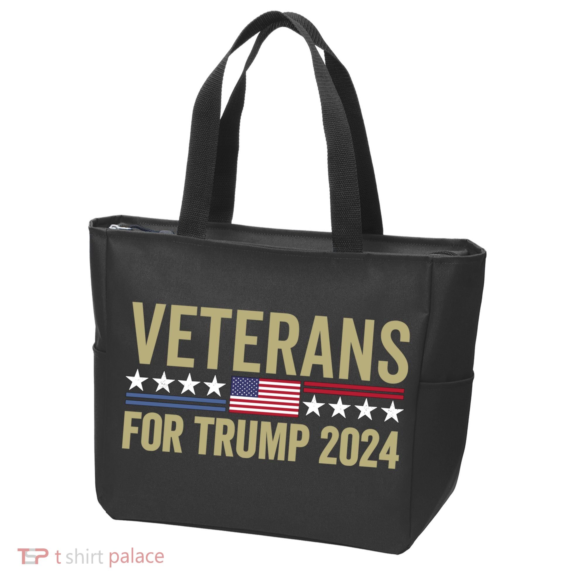 Veterans For Trump 2024 Tote Bag