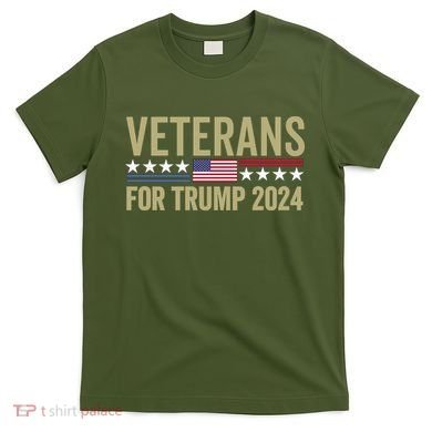Veterans For Trump 2024 T-Shirt