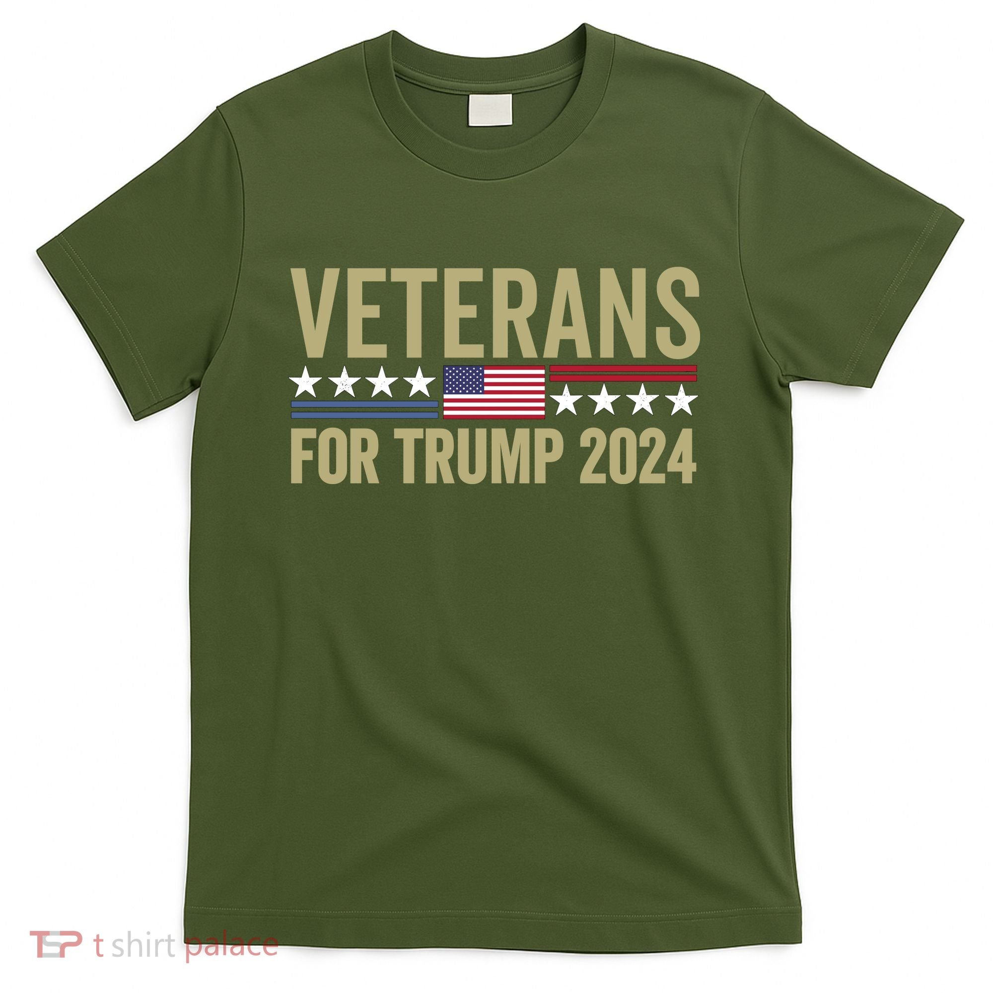 Veterans For Trump 2024 T-Shirt