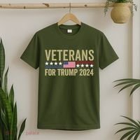 Veterans For Trump 2024 T-Shirt thumb 2