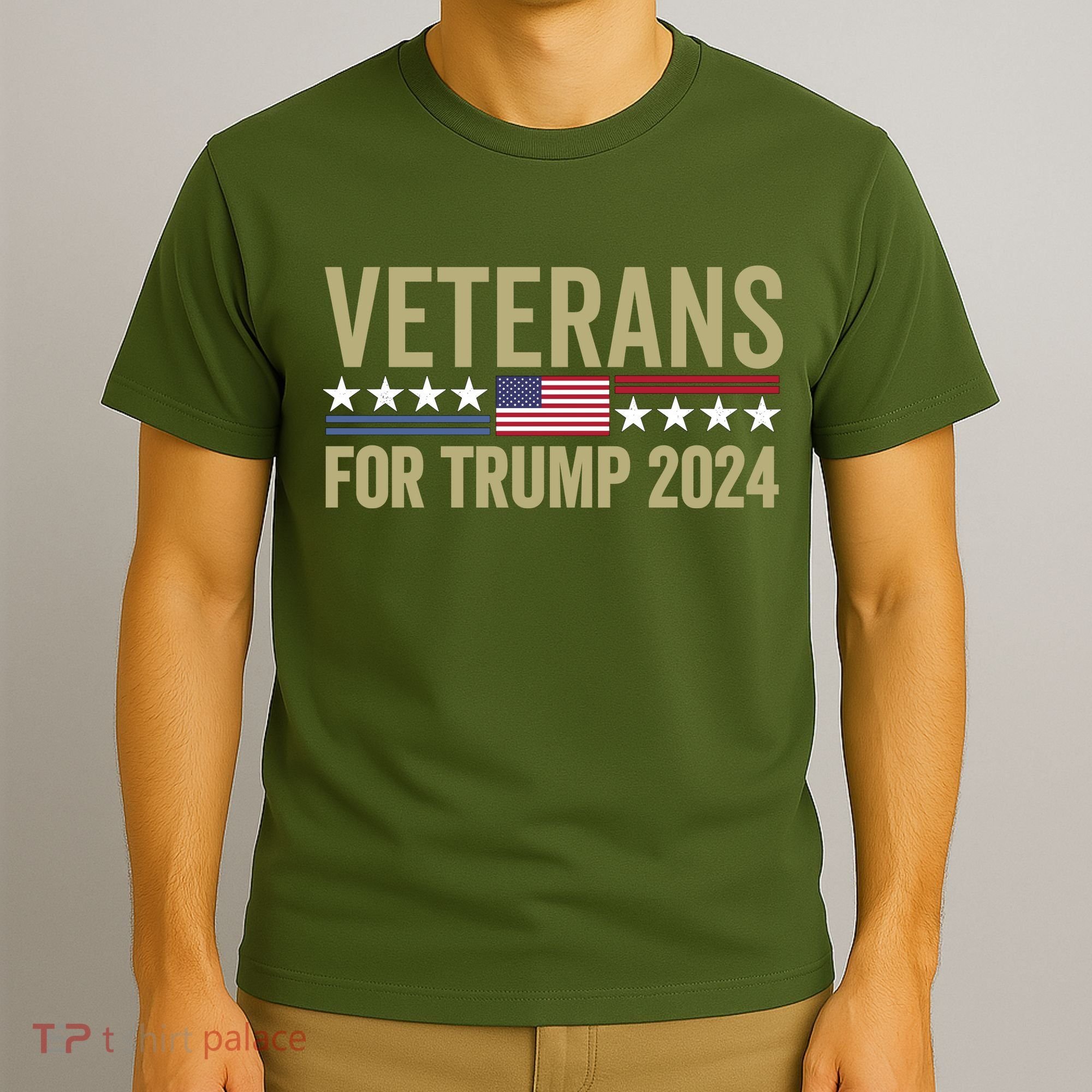 Veterans For Trump 2024 T-Shirt