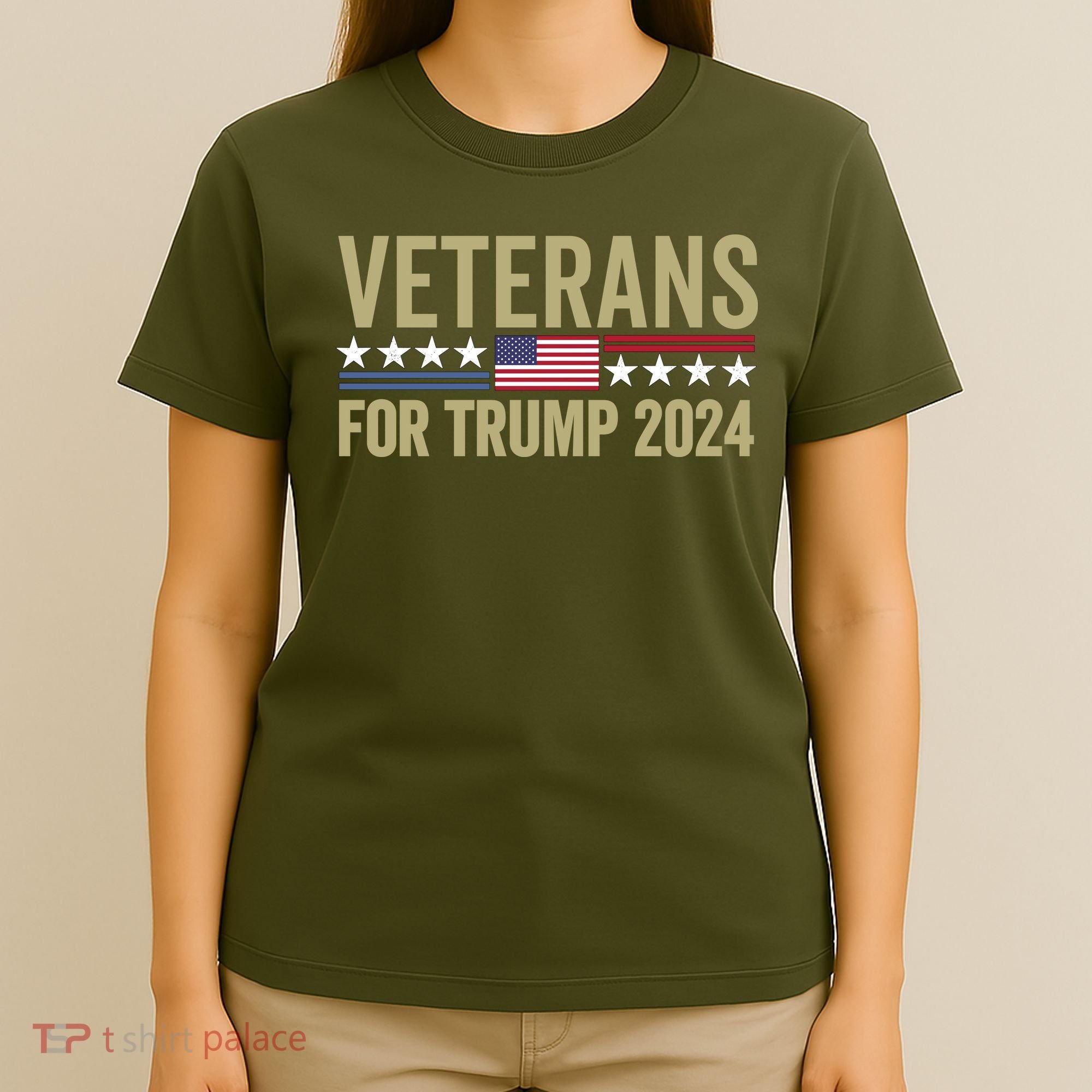 Veterans For Trump 2024 T-Shirt
