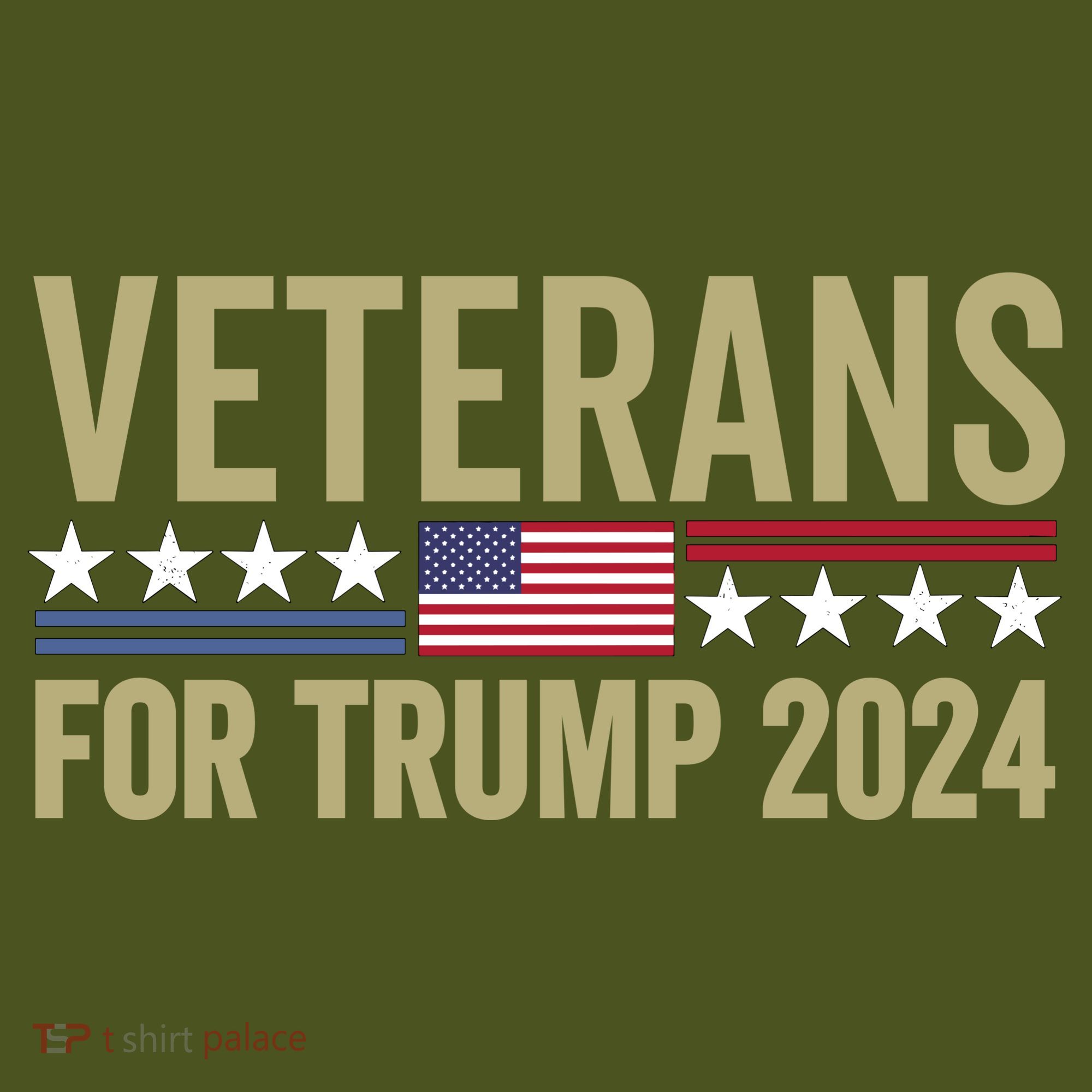 Veterans For Trump 2024 T-Shirt