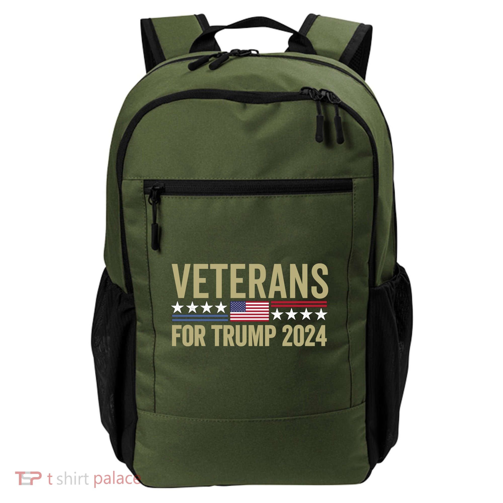 Veterans For Trump 2024 Backpack