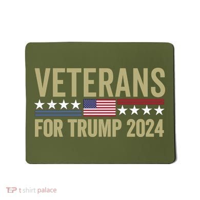 Veterans For Trump 2024 Mousepad