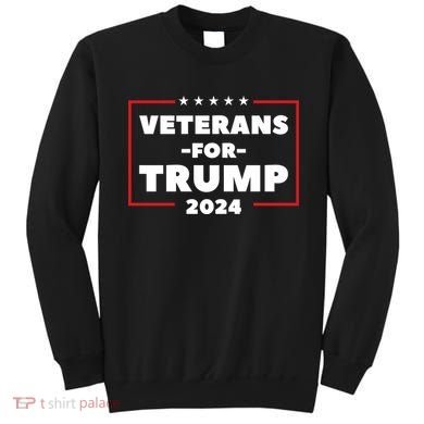 Veterans For Trump Sweatshirt