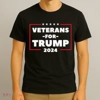 Veterans For Trump T-Shirt thumb 3