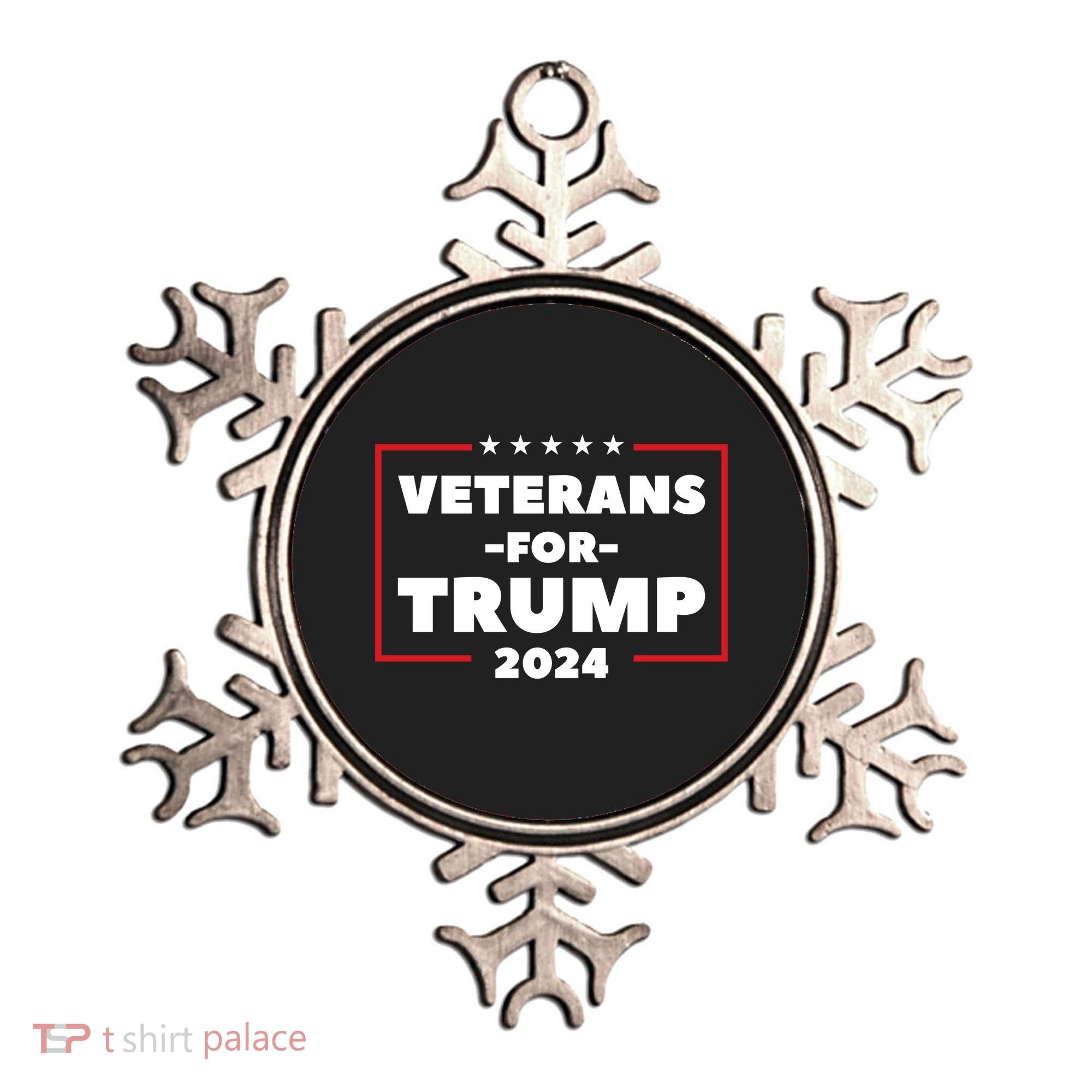 Veterans For Trump Ornament