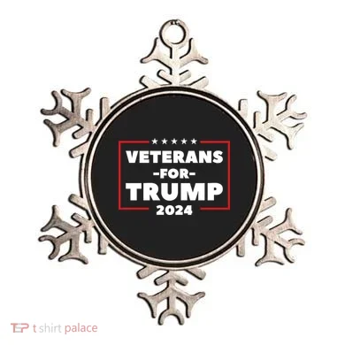 Veterans For Trump Ornament