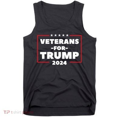Veterans For Trump Tank Top