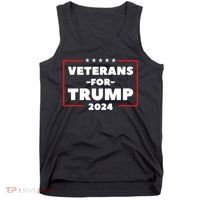Veterans For Trump Tank Top thumb 0