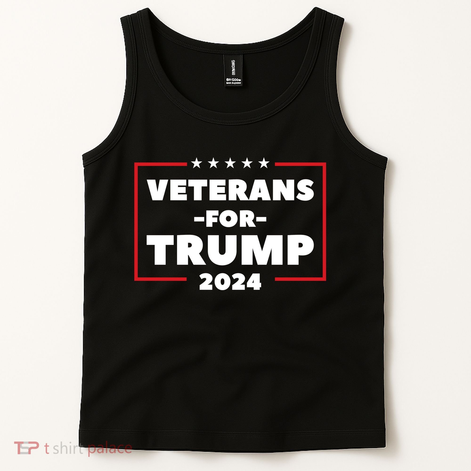 Veterans For Trump Tank Top