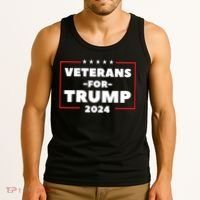 Veterans For Trump Tank Top thumb 3