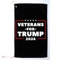 Veterans For Trump Golf Towel thumb 0