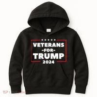 Veterans For Trump Kids Hoodie thumb 0