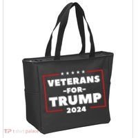 Veterans For Trump Tote Bag thumb 2