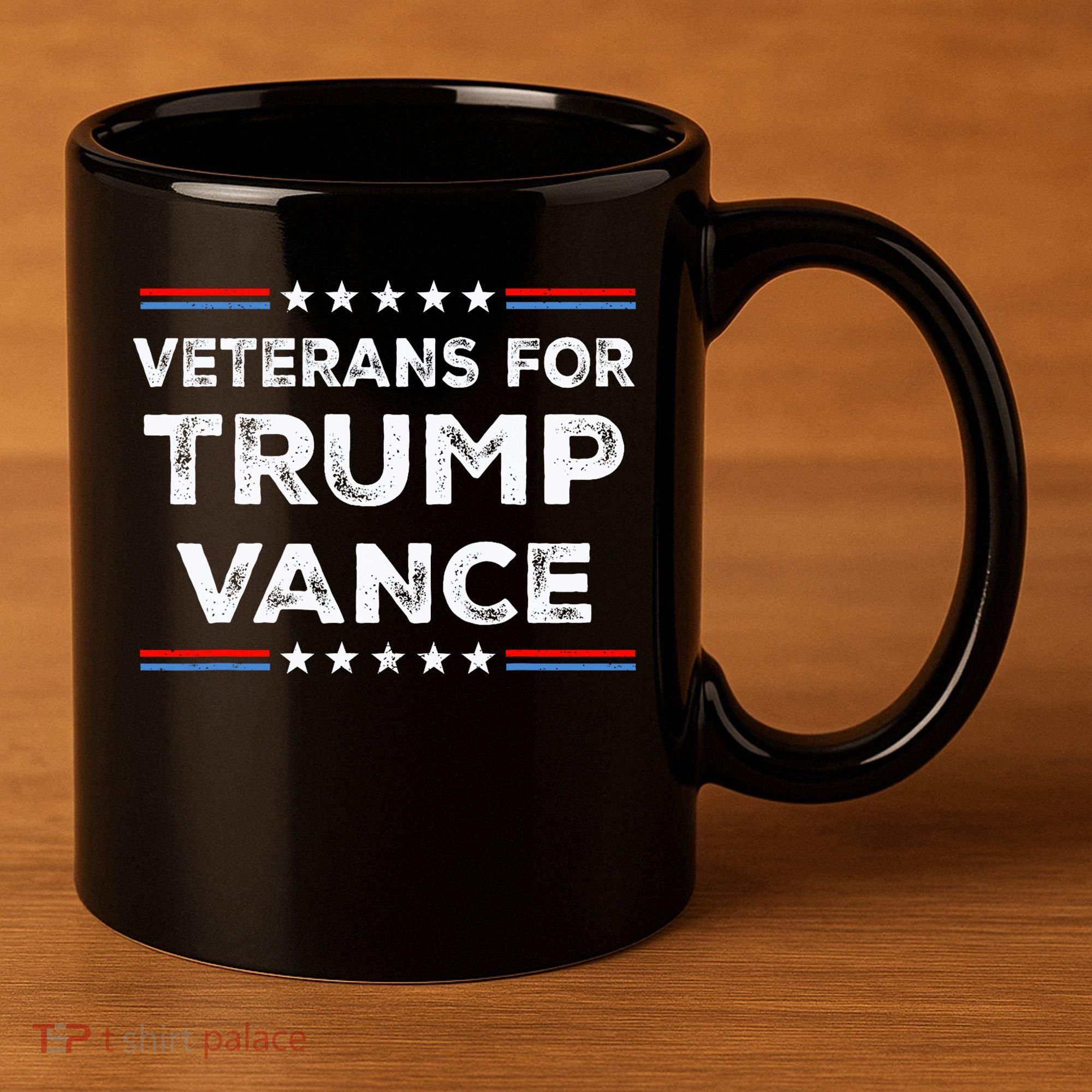 Veterans For Trump Vance President Election Campaign 11oz C Handle Ceramic Mug