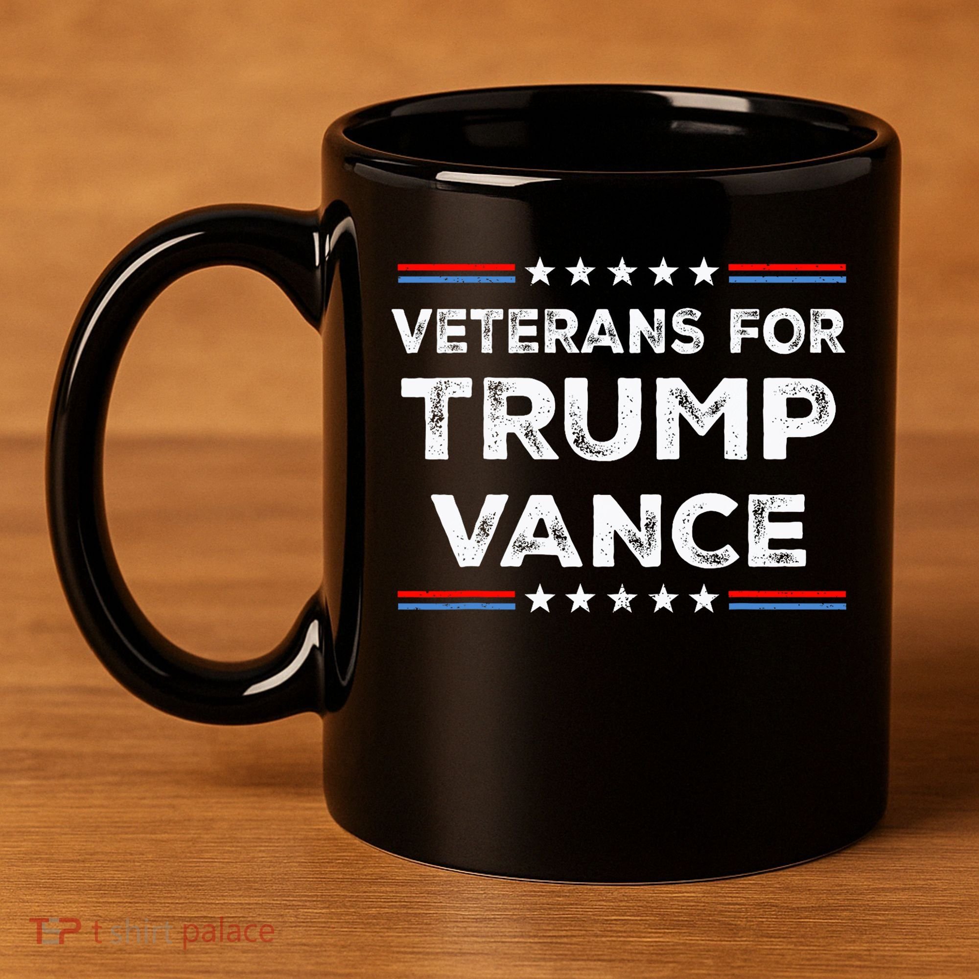 Veterans For Trump Vance President Election Campaign 11oz C Handle Ceramic Mug