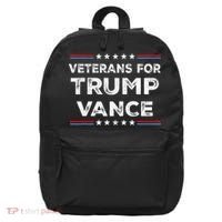 Veterans For Trump Vance President Election Campaign 16 in Basic Backpack thumb 0