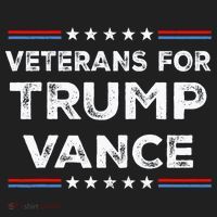 Veterans For Trump Vance President Election Campaign 40oz Vacuum Insulated Stainless Steel Travel Tumbler thumb 4