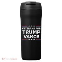 Veterans For Trump Vance President Election Campaign 24oz Duet Stainless Steel Tumbler thumb 0