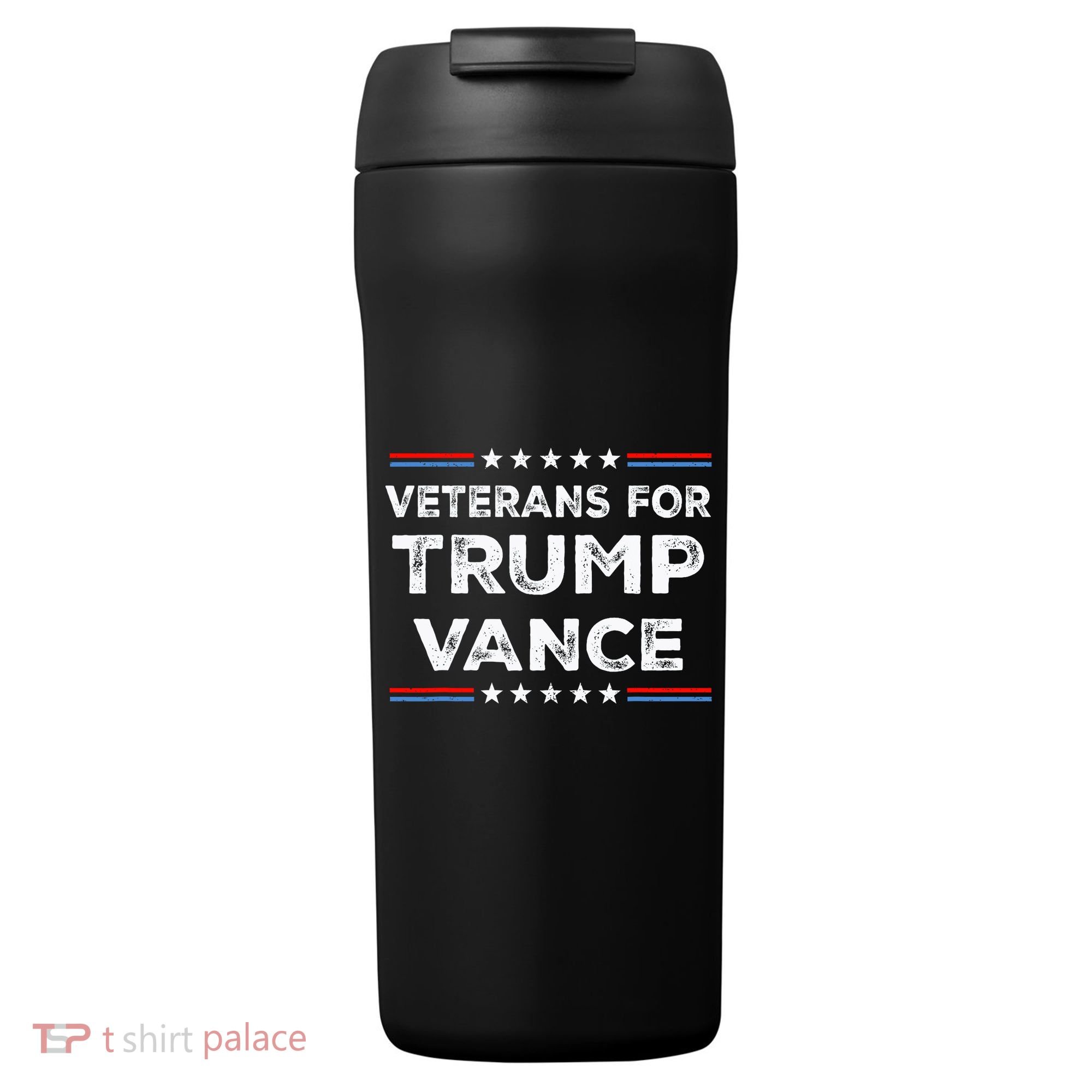 Veterans For Trump Vance President Election Campaign 24oz Duet Stainless Steel Tumbler