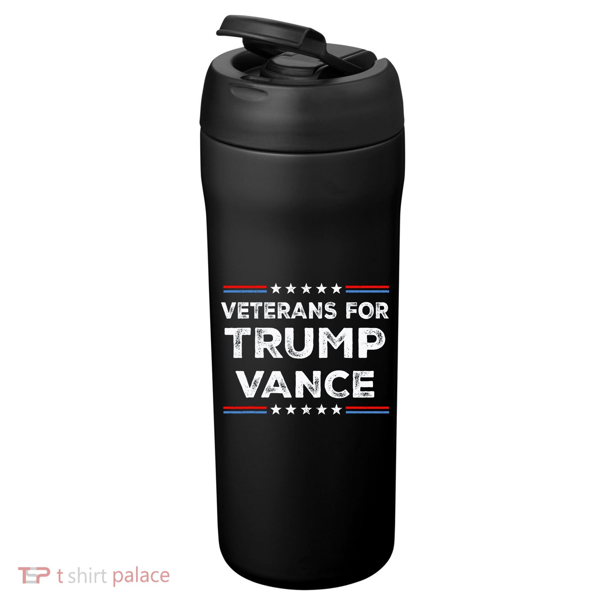 Veterans For Trump Vance President Election Campaign 24oz Duet Stainless Steel Tumbler