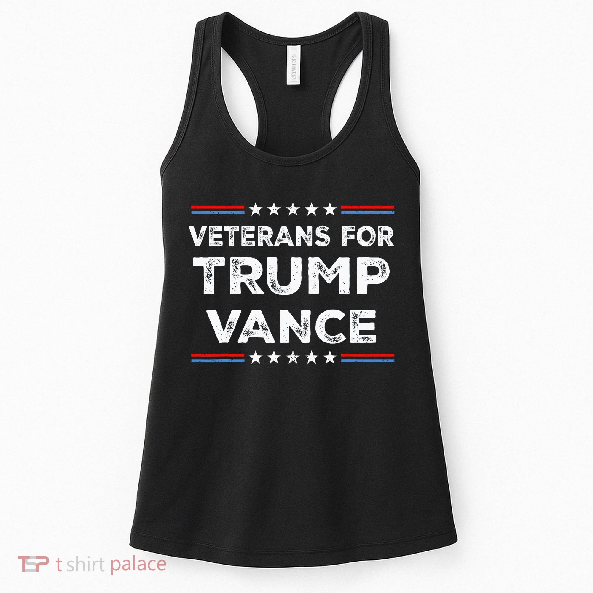 Veterans For Trump Vance President Election Campaign Women's Tank Top