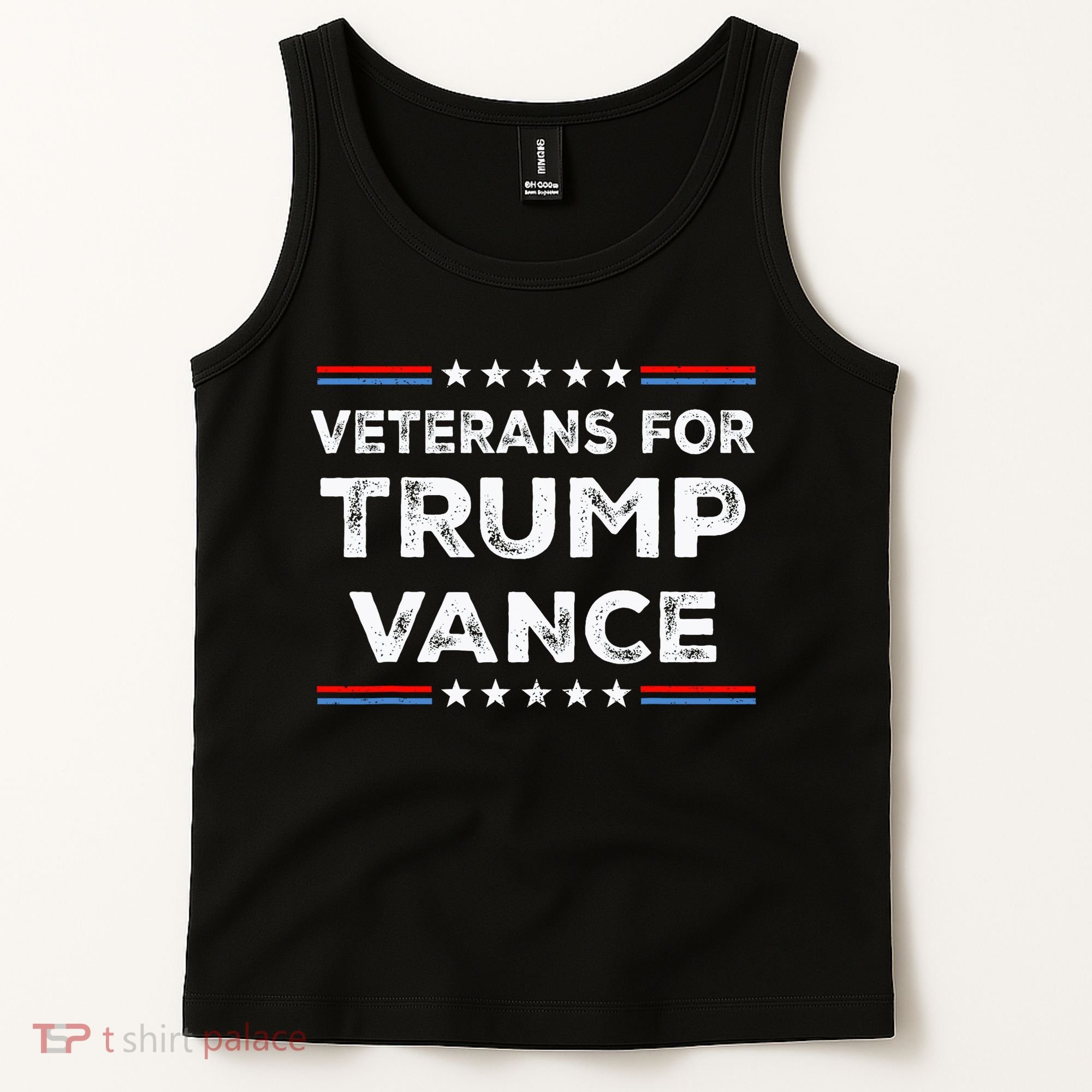 Veterans For Trump Vance President Election Campaign Tank Top