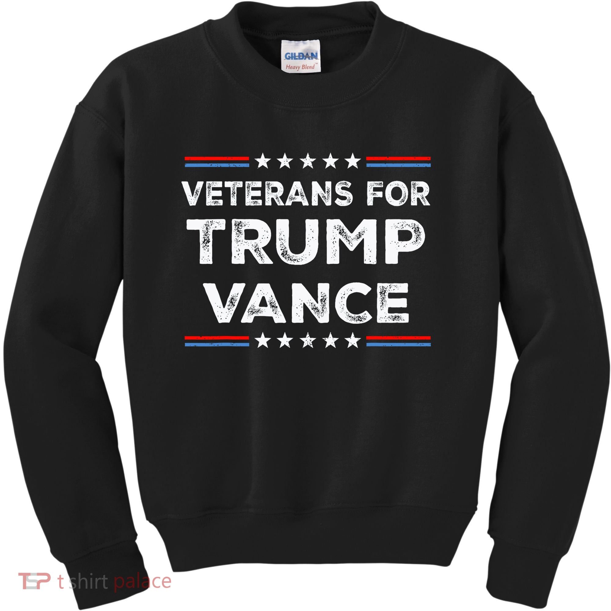 Veterans For Trump Vance President Election Campaign Kids Sweatshirt
