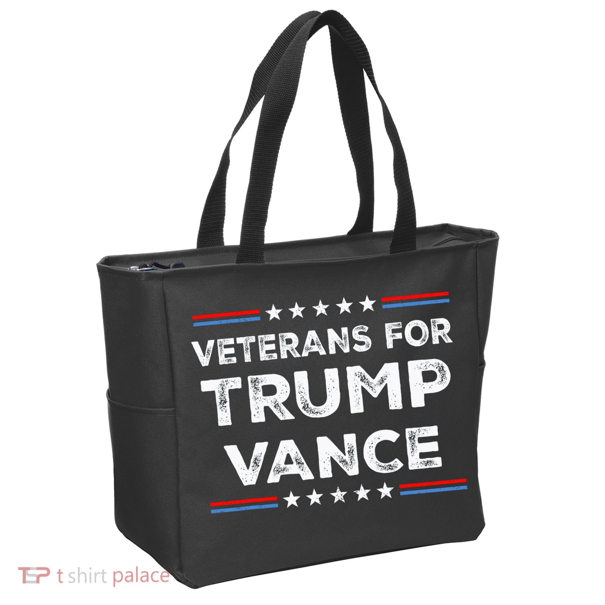 Veterans For Trump Vance President Election Campaign Tote Bag