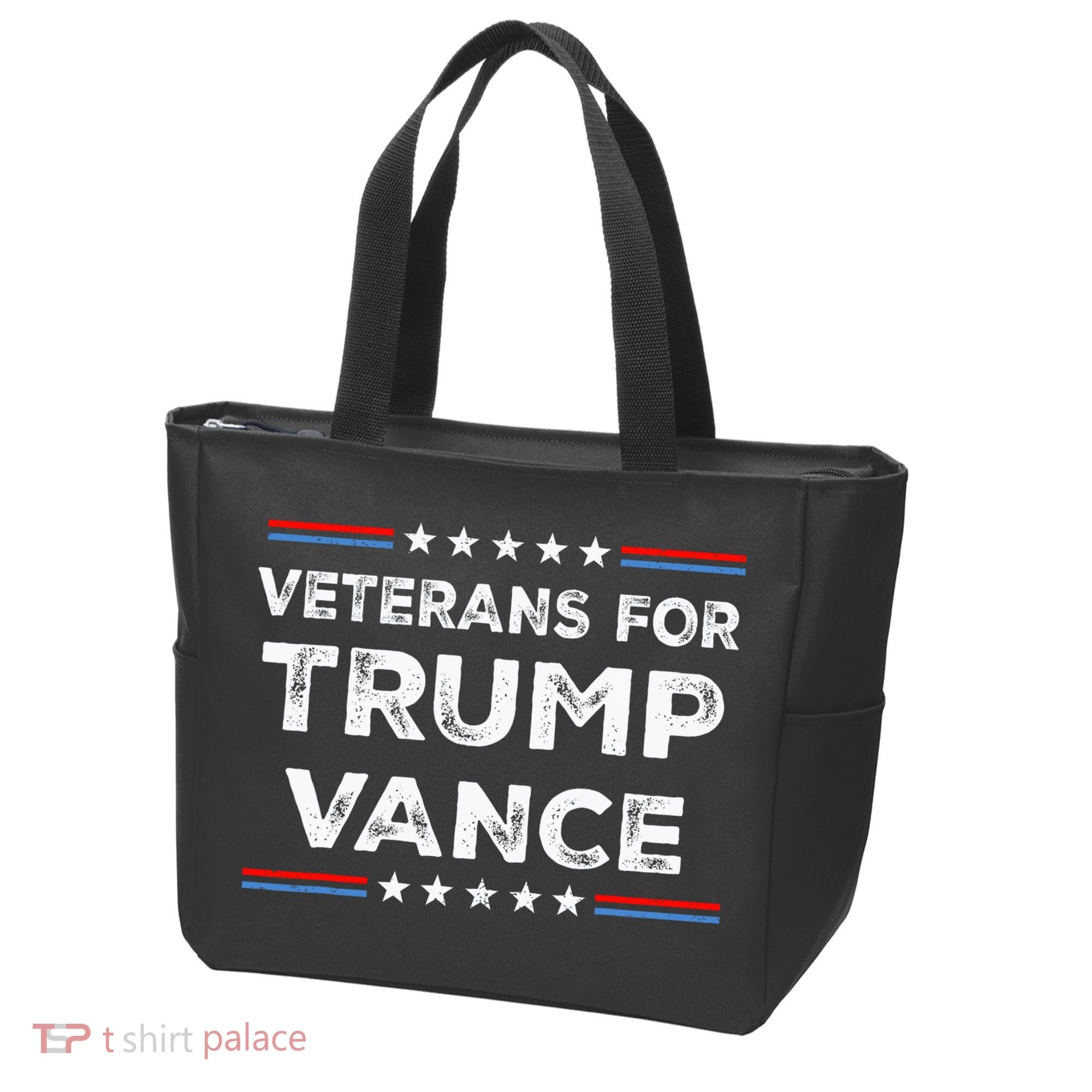Veterans For Trump Vance President Election Campaign Tote Bag