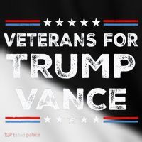 Veterans For Trump Vance President Election Campaign Toddler Fine Jersey T-Shirt thumb 2