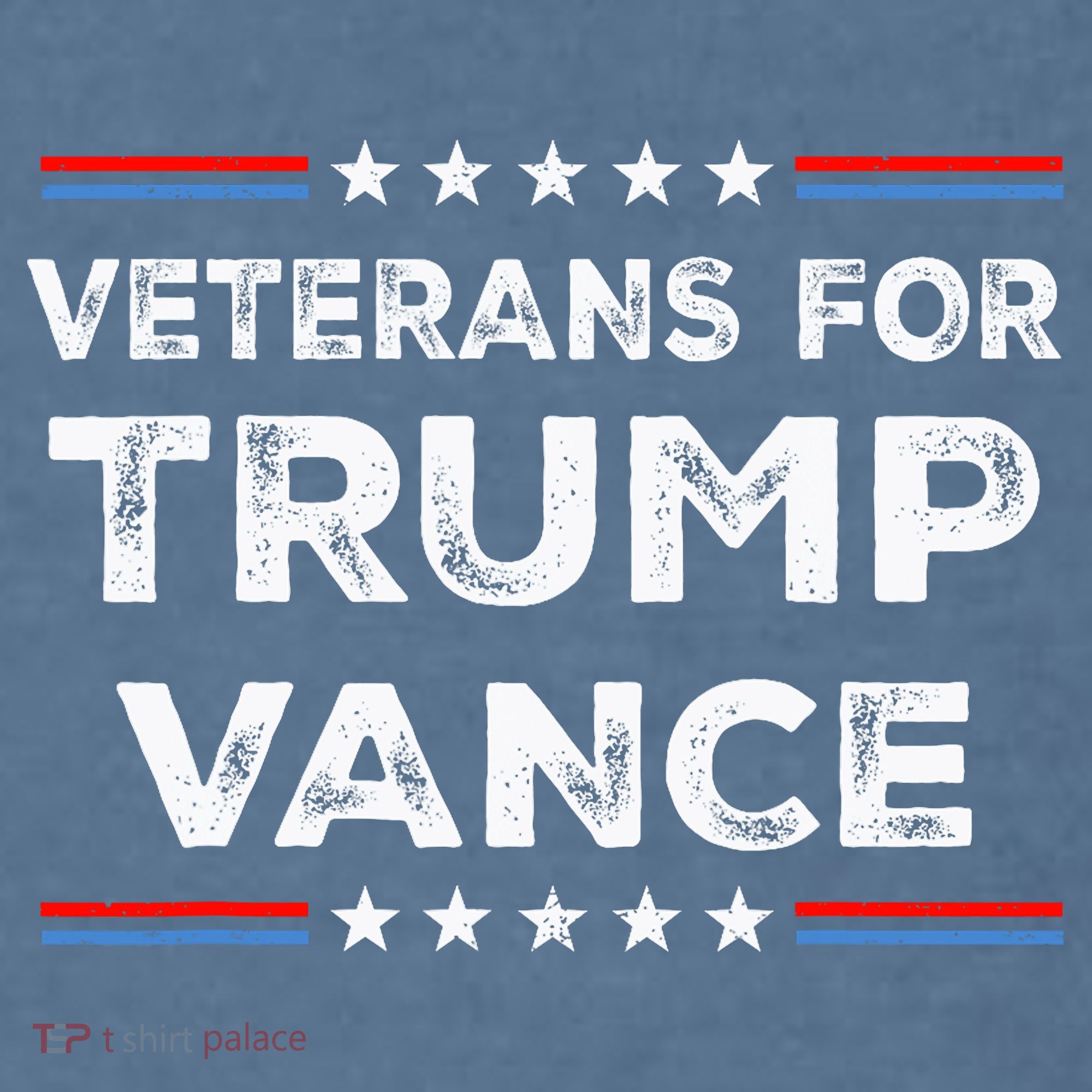 Veterans For Trump Vance President Election Campaign Garment-Dyed Sweatshirt