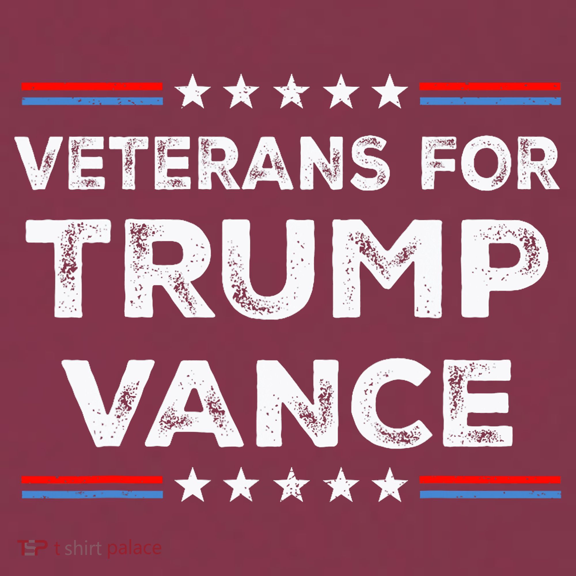 Veterans For Trump Vance President Election Campaign 16oz Travel Tumbler